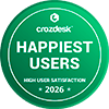 Softbook award — Crozdesk Happiest Users